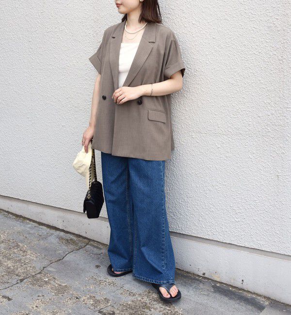 SHIPS Colors 「SHIPS Colors:〈抗菌防臭・洗濯機可能〉テレコ カップ キャミ」|インナー|