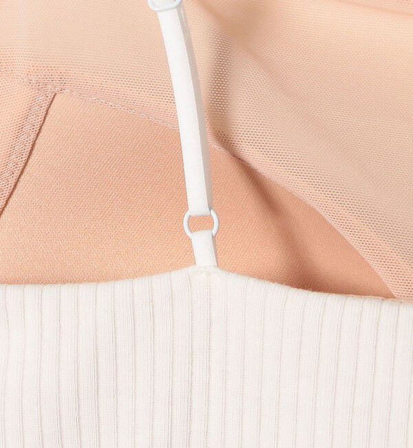 SHIPS Colors 「SHIPS Colors:〈抗菌防臭・洗濯機可能〉テレコ カップ キャミ」|インナー|