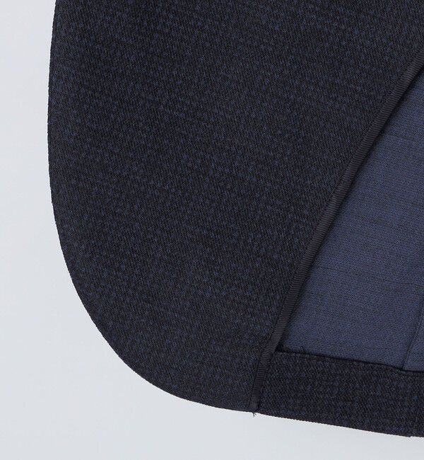 SHIPS「SHIPS: カネマサファブリック ジャージー プリント ハウンドトゥース ジャケット」|テーラードジャケット|