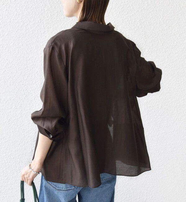 SHIPS for women「〈手洗い可能〉シアー ジャケット 羽織」|その他|