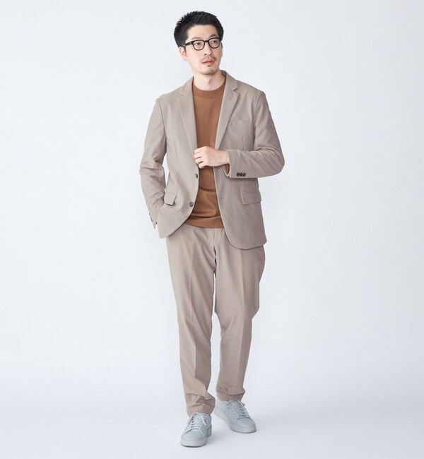 SHIPS「SHIPS: ハイゲージ クルーネック ロングスリーブ Tシャツ」|Tシャツ・カットソー|