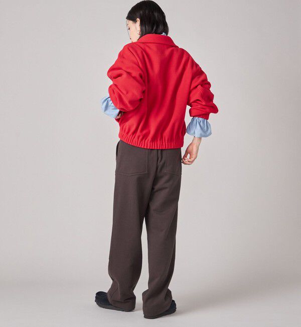 SHIPS for women「SHIPS NINE CASE:〈手洗い可能〉フリース ハーフ ジップ プルオーバー」|その他|