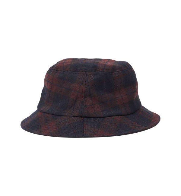 SHIPS any「SHIPS any:〈消臭/抗菌〉チェック ハット」|ハット|