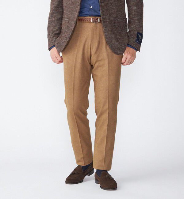 SHIPS「SHIPS:〈手洗い可能〉2WAY ストレッチ ドビー スラックス」|スラックス|