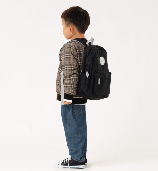 SHIPS Colors 「SHIPS Colors:90～140cm / ボア ボマー ジャケット チェック◇」|ブルゾン・スタジャン|