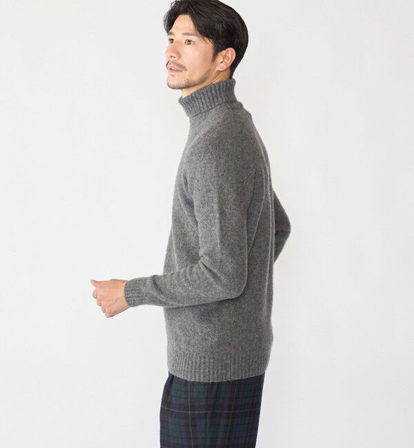SHIPS「Drumohr: ウール シャギードッグ タートルネック ニット」|ニット・セーター|