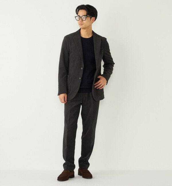 SHIPS Colors 「SHIPS Colors:〈手洗い可能〉コーデュロイ ジャケット(セットアップ対応可能)」|テーラードジャケット|