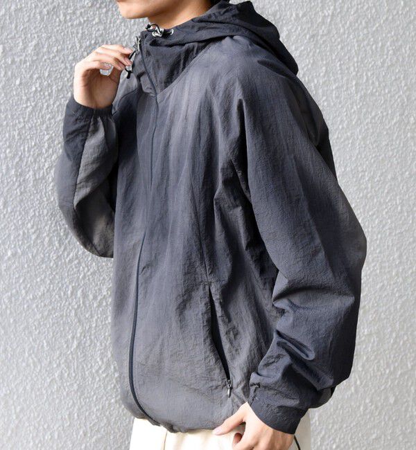 SHIPS any「SHIPS any:〈洗濯機可能〉タイダイ ナイロン アーバン ジップ ライト パーカー◇」|その他|