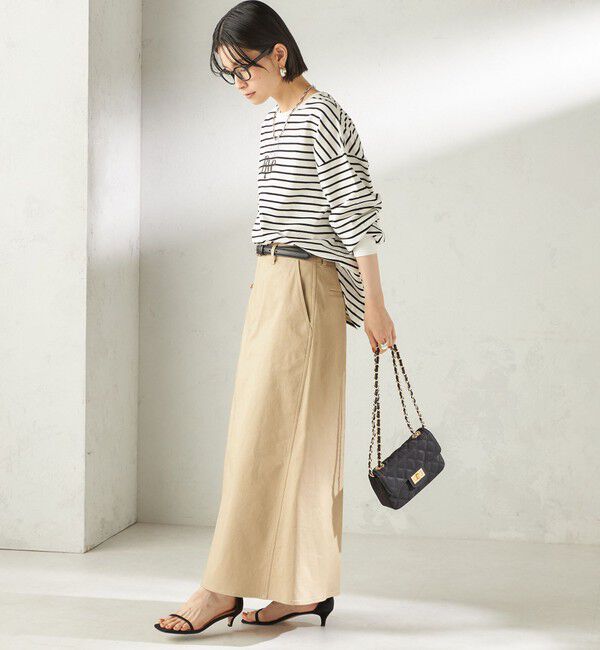 SHIPS for women「【SHIPS別注】81BRANCA: プリント ロングスリーブ TEE」|Tシャツ・カットソー|