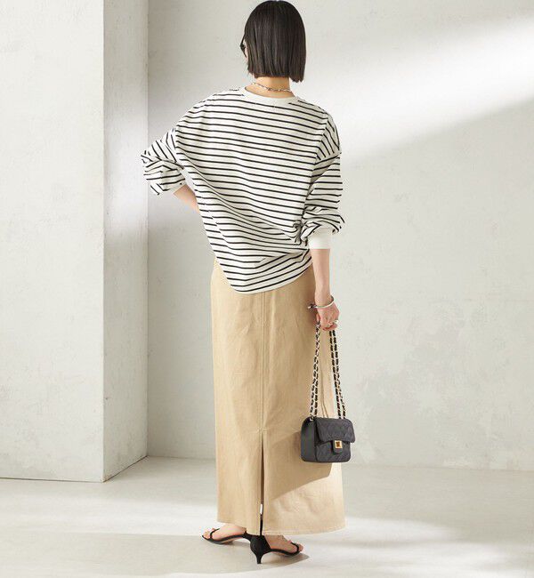 SHIPS for women「【SHIPS別注】81BRANCA: プリント ロングスリーブ TEE」|Tシャツ・カットソー|