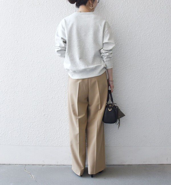 SHIPS any「【SHIPS any別注】THE KNiTS:〈洗濯機可能〉ロゴ プリント スウェット 26SS」|スウェット・ジャージ|