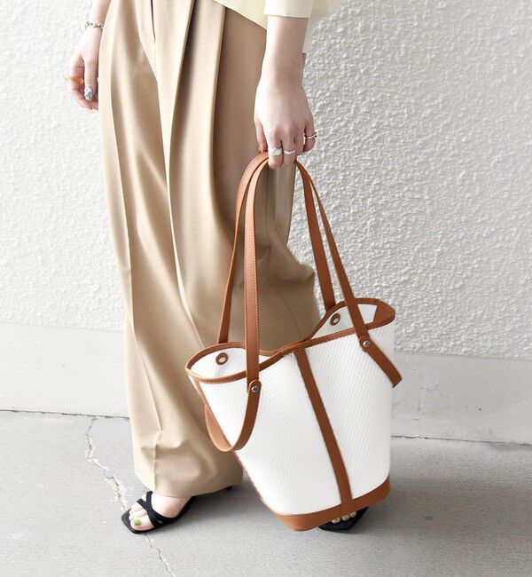 SHIPS any「SHIPS any: 3WAY シアー バケツ トート バッグ」|トートバッグ|