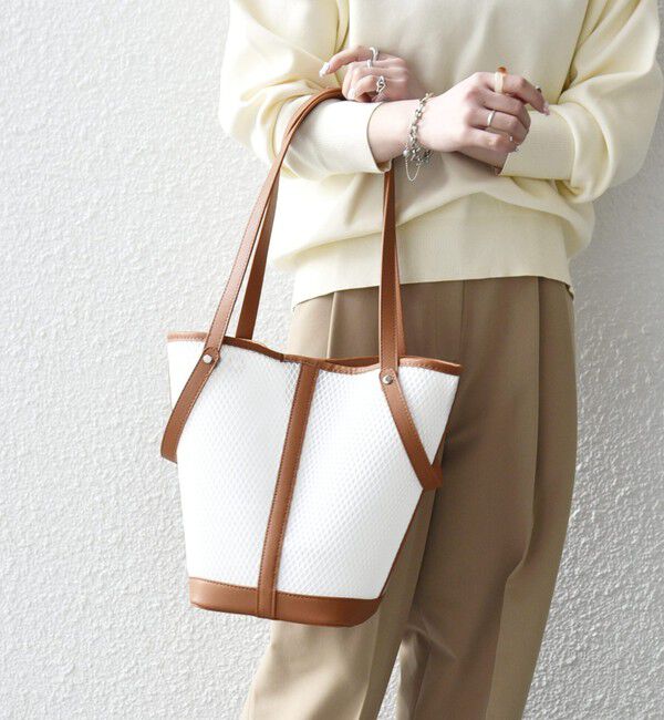 SHIPS any「SHIPS any: 3WAY シアー バケツ トート バッグ」|トートバッグ|