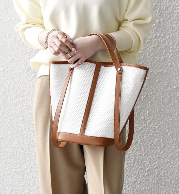 SHIPS any「SHIPS any: 3WAY シアー バケツ トート バッグ」|トートバッグ|