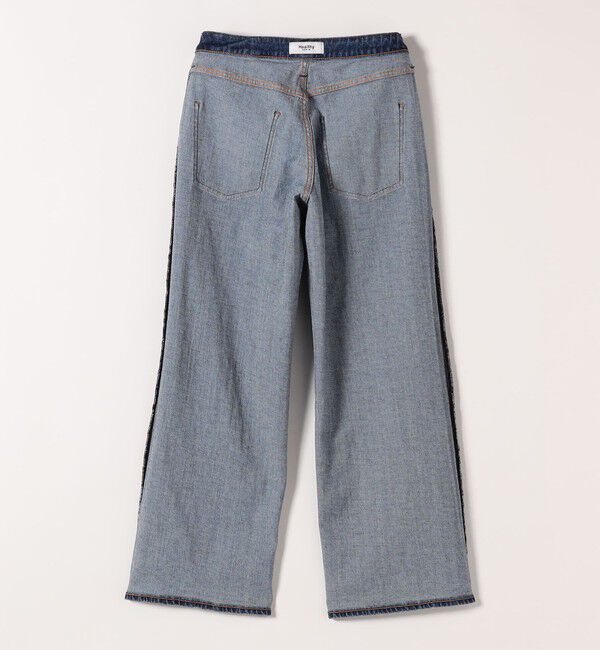 SHIPS any「Healthy DENIM:〈洗濯機可能〉Pink Pepper Midrise ストレート デニム パンツ」|デニム|