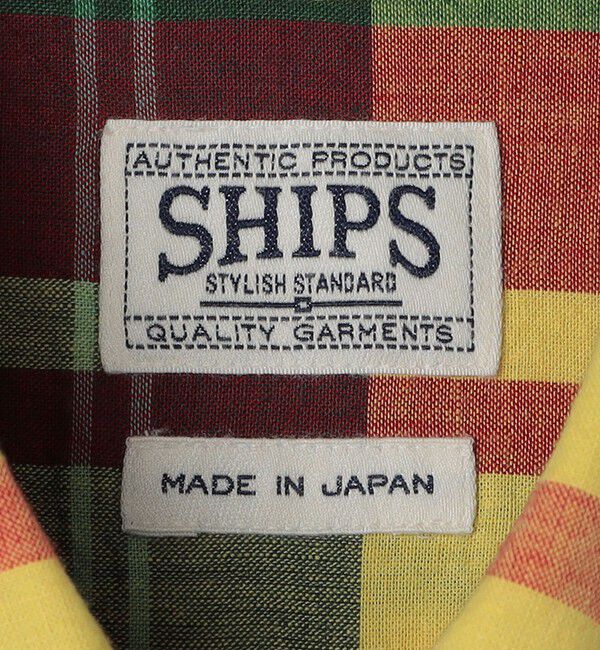 SHIPS「SHIPS: AUTHENTIC マドラスチェック ボタンダウン シャツ」|シャツ・ブラウス|
