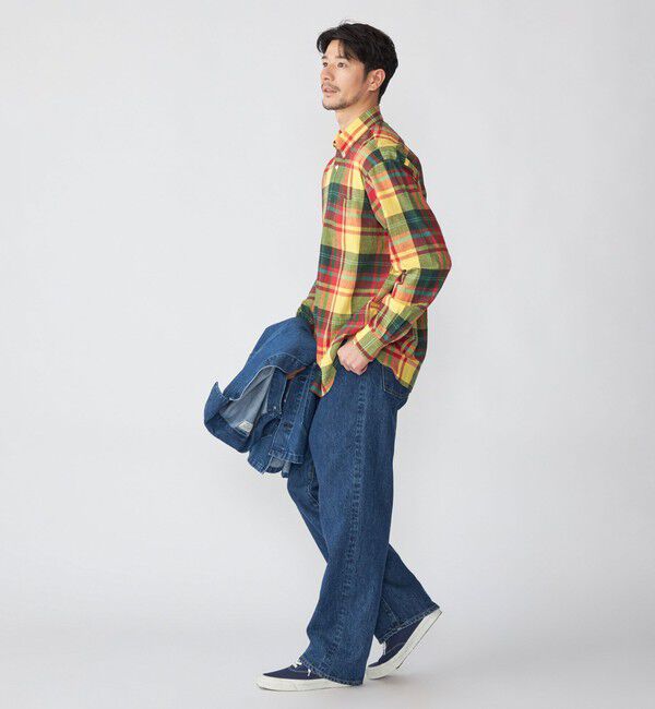 SHIPS「SHIPS: AUTHENTIC マドラスチェック ボタンダウン シャツ」|シャツ・ブラウス|