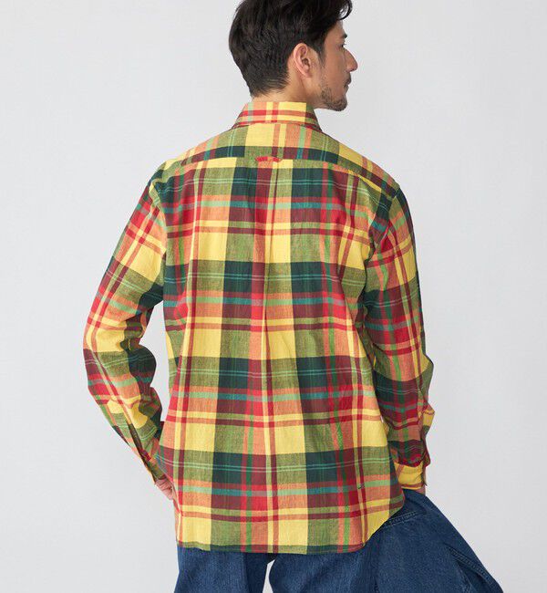 SHIPS「SHIPS: AUTHENTIC マドラスチェック ボタンダウン シャツ」|シャツ・ブラウス|