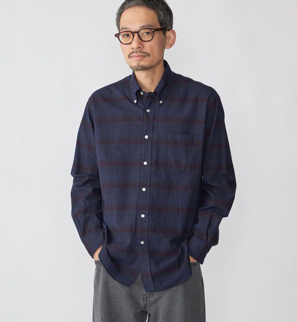 SHIPS「SHIPS: AUTHENTIC マドラスチェック ボタンダウン シャツ」|シャツ・ブラウス|