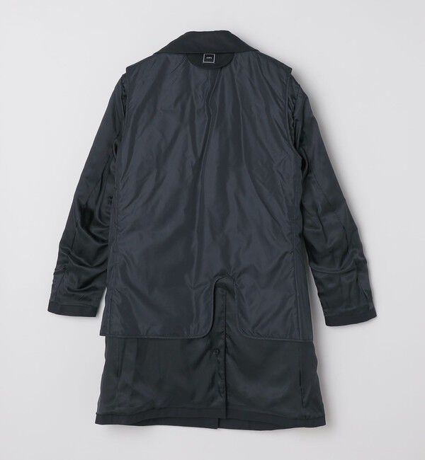 SHIPS「SHIPS: VENTILE(R) コットン ネイビー ステンカラー コート」|ステンカラーコート|