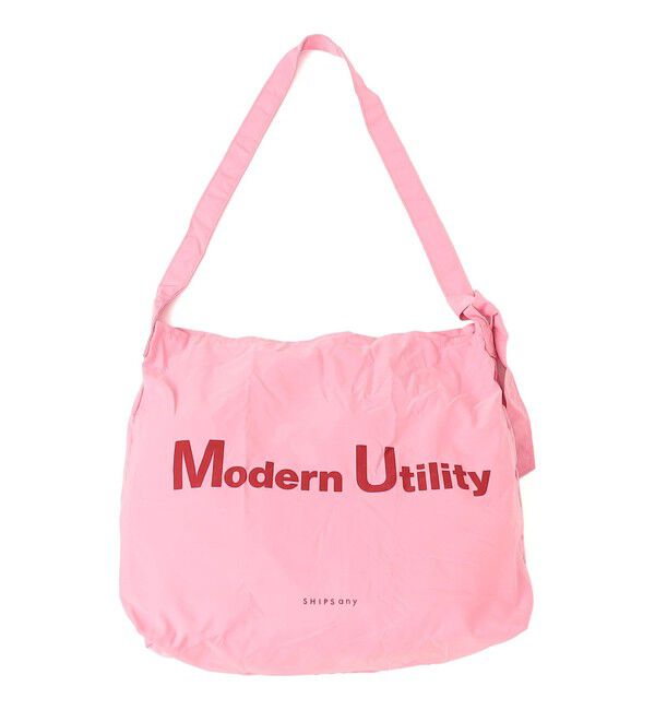 SHIPS any「SHIPS any:〈撥水加工/手洗い可能〉A4 ワンショルダー エコバッグ」|エコバッグ|