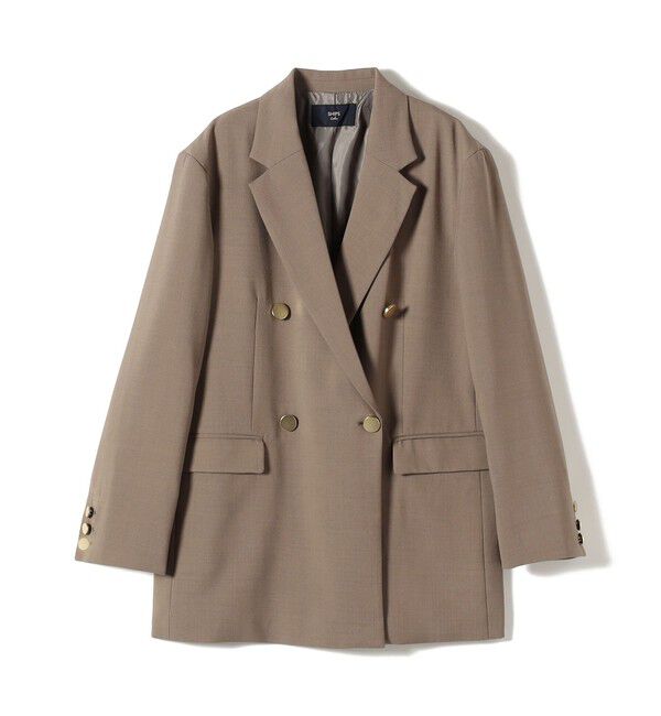SHIPS Colors 「SHIPS Colors:〈手洗い可能〉メタルボタン ダブルブレスト ジャケット」|テーラードジャケット|