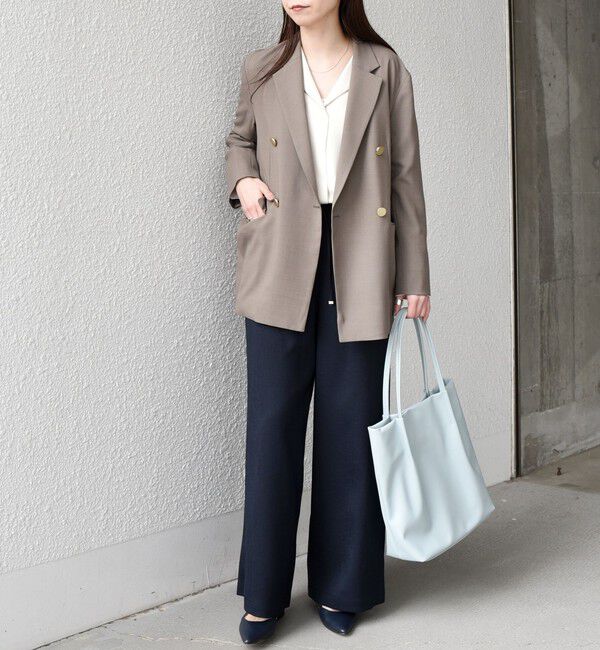 SHIPS Colors 「SHIPS Colors:〈手洗い可能〉メタルボタン ダブルブレスト ジャケット」|テーラードジャケット|