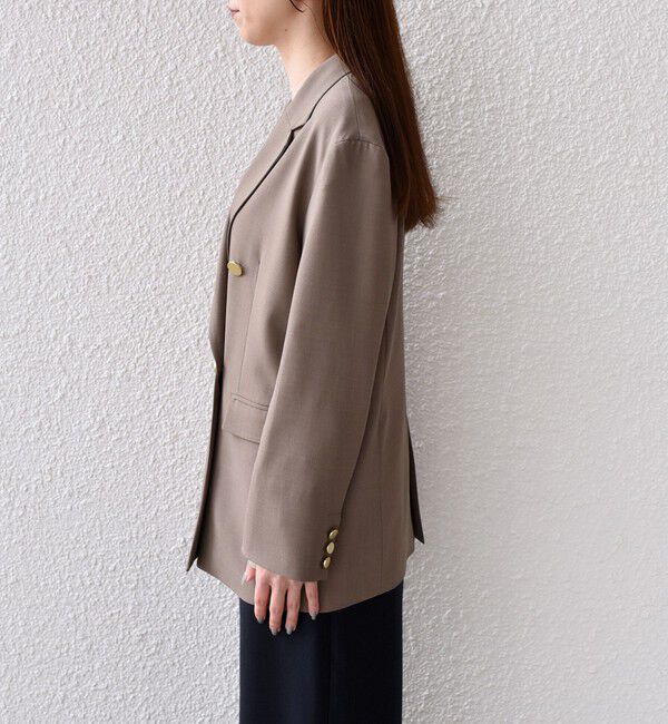 SHIPS Colors 「SHIPS Colors:〈手洗い可能〉メタルボタン ダブルブレスト ジャケット」|テーラードジャケット|