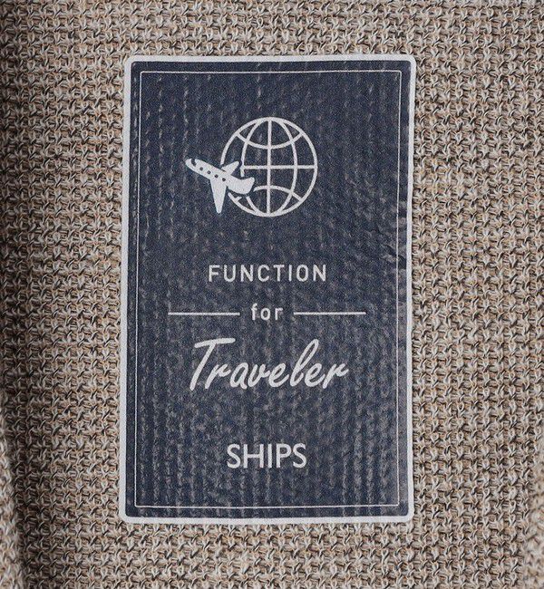 SHIPS「SHIPS:〈FUNCTION〉LANIFICIO ROMA メランジ ジャージー ジャケット」|テーラードジャケット|