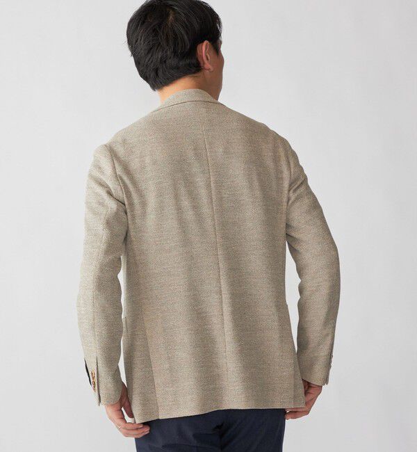 SHIPS「SHIPS:〈FUNCTION〉LANIFICIO ROMA メランジ ジャージー ジャケット」|テーラードジャケット|