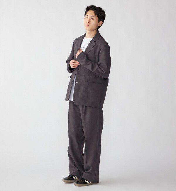 SHIPS「City Ambient Products: Cityform カルゼ テック ジャケット」|テーラードジャケット|