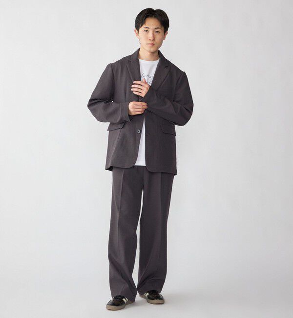 SHIPS「City Ambient Products: Cityform カルゼ テック ジャケット」|テーラードジャケット|