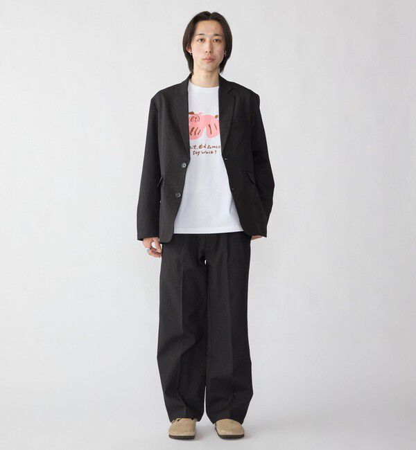 SHIPS「City Ambient Products: Cityform カルゼ テック ジャケット」|テーラードジャケット|