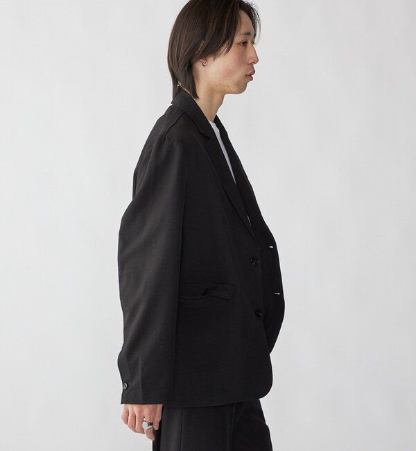 SHIPS「City Ambient Products: Cityform カルゼ テック ジャケット」|テーラードジャケット|