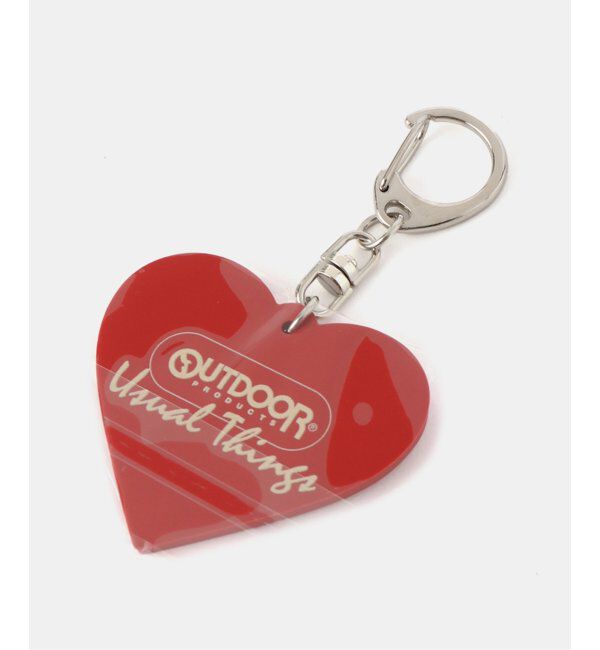 OUTDOOR PRODUCTS Usual Things「ラバー HEART KEY HOLDER」|キーケース|