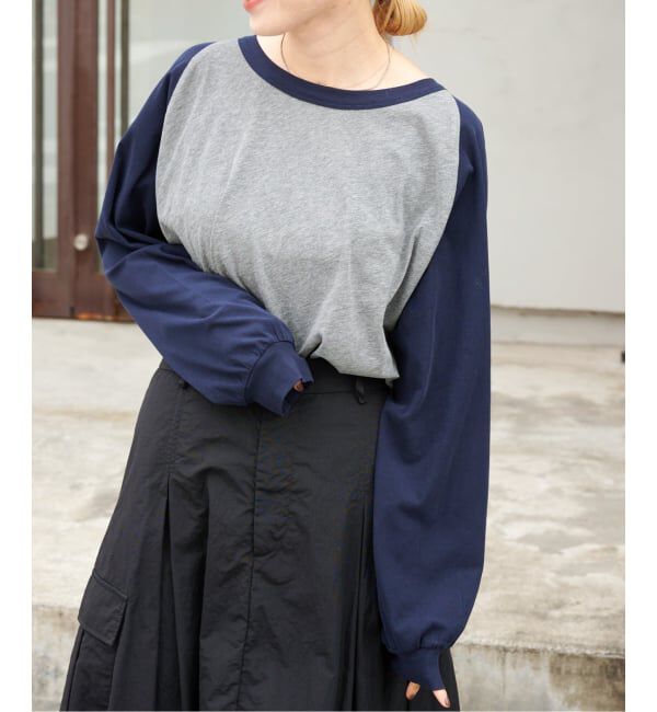 OUTDOOR PRODUCTS Usual Things「シアージャージーワイドスリーブラグランTEE」|Tシャツ・カットソー|グレー