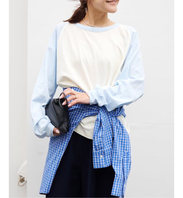 OUTDOOR PRODUCTS Usual Things「シアージャージーワイドスリーブラグランTEE」|Tシャツ・カットソー|