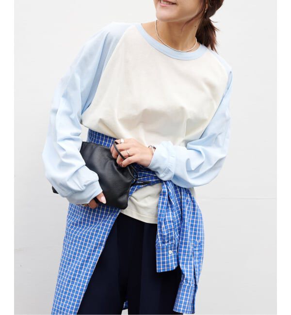 OUTDOOR PRODUCTS Usual Things「シアージャージーワイドスリーブラグランTEE」|Tシャツ・カットソー|