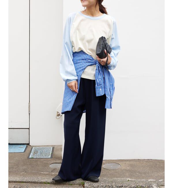 OUTDOOR PRODUCTS Usual Things「シアージャージーワイドスリーブラグランTEE」|Tシャツ・カットソー|