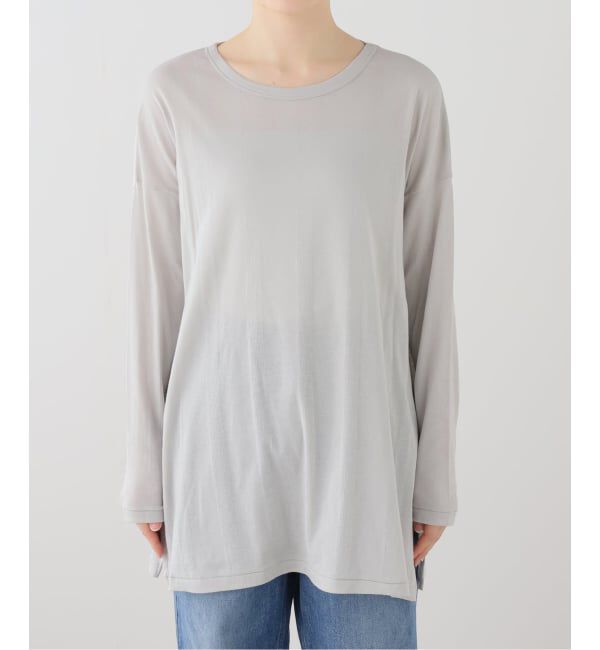 OUTDOOR PRODUCTS Usual Things「miller Light Prib Crew L/S Tee」|Tシャツ・カットソー|グレーA