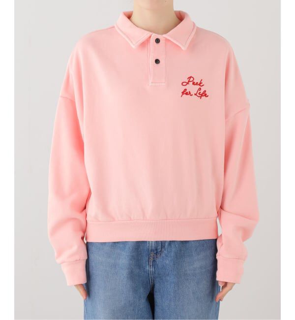 OUTDOOR PRODUCTS Usual Things「エリツキロゴスウェット」|スウェット・ジャージ|ピンク