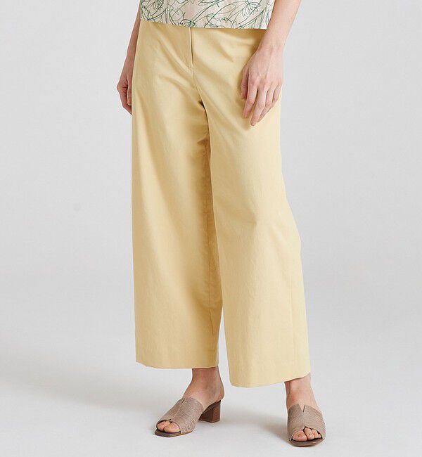 TOMORROWLAND collection「ドライツイル セミワイドクロップドパンツ」|その他|