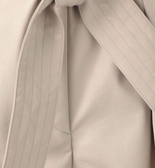 Ballsey「レザーライクウェットクロス ハイウエストハーフパンツ」|その他|