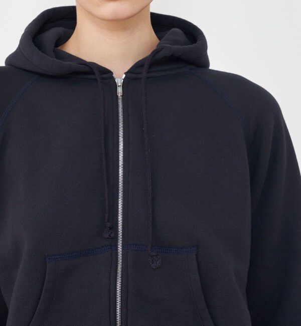 GALERIE VIE「スビンコットンジャージー ジップアップパーカー」|パーカー|