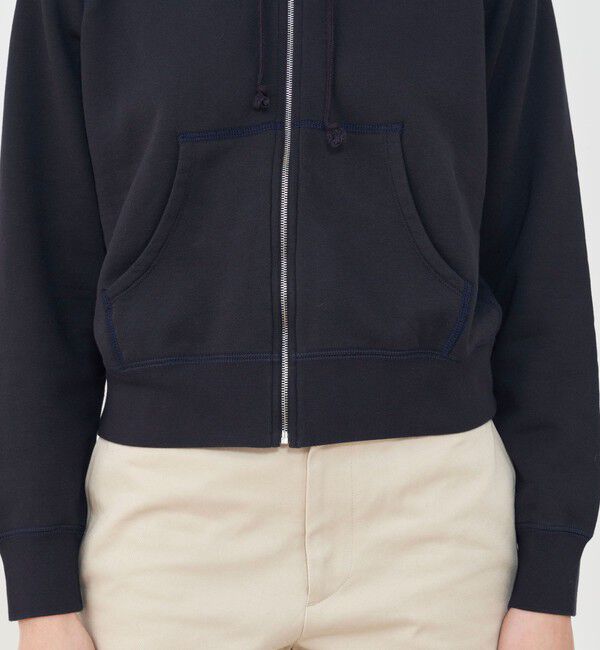 GALERIE VIE「スビンコットンジャージー ジップアップパーカー」|パーカー|