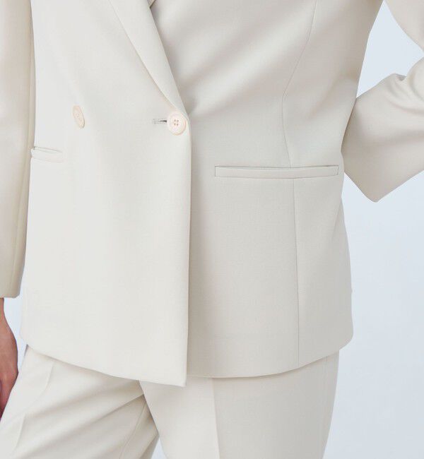 Ballsey「ドライダブルクロス ダブルブレストジャケット」|テーラードジャケット|