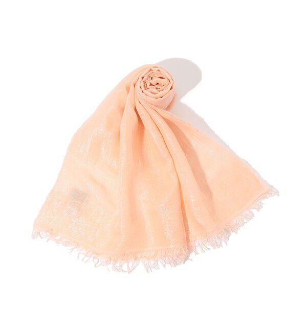 TOMORROWLAND GOODS「TOMORROWLAND リネンモダールコットンストール」|ストール|31 ライトピンク