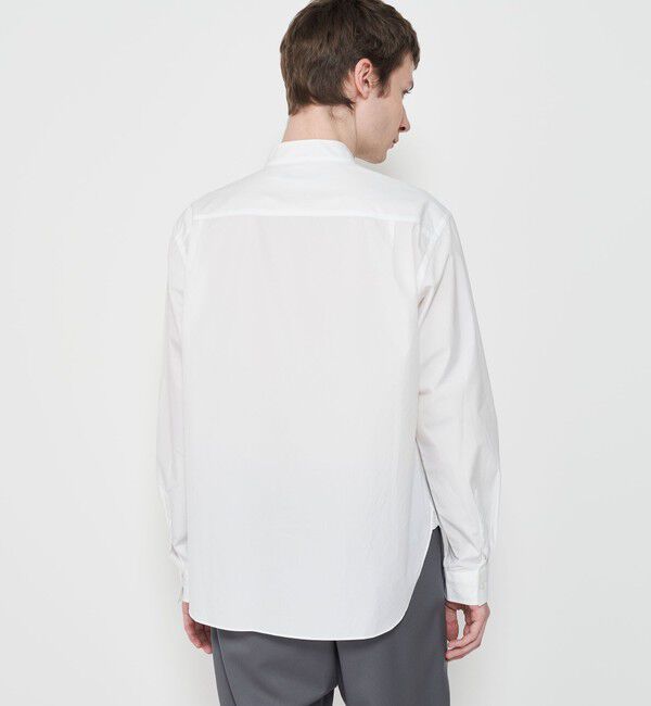 GALERIE VIE「コットンブロード スタンドカラーシャツ」|シャツ・ブラウス|