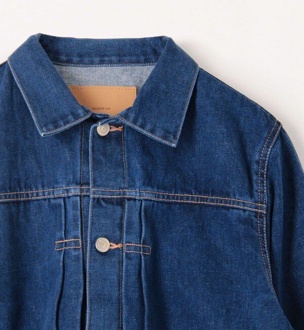 GALERIE VIE「リユースシーアイランドコットン デニムジャケット」|デニムジャケット|