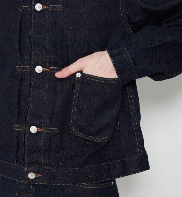 GALERIE VIE「リユースシーアイランドコットン デニムジャケット」|デニムジャケット|